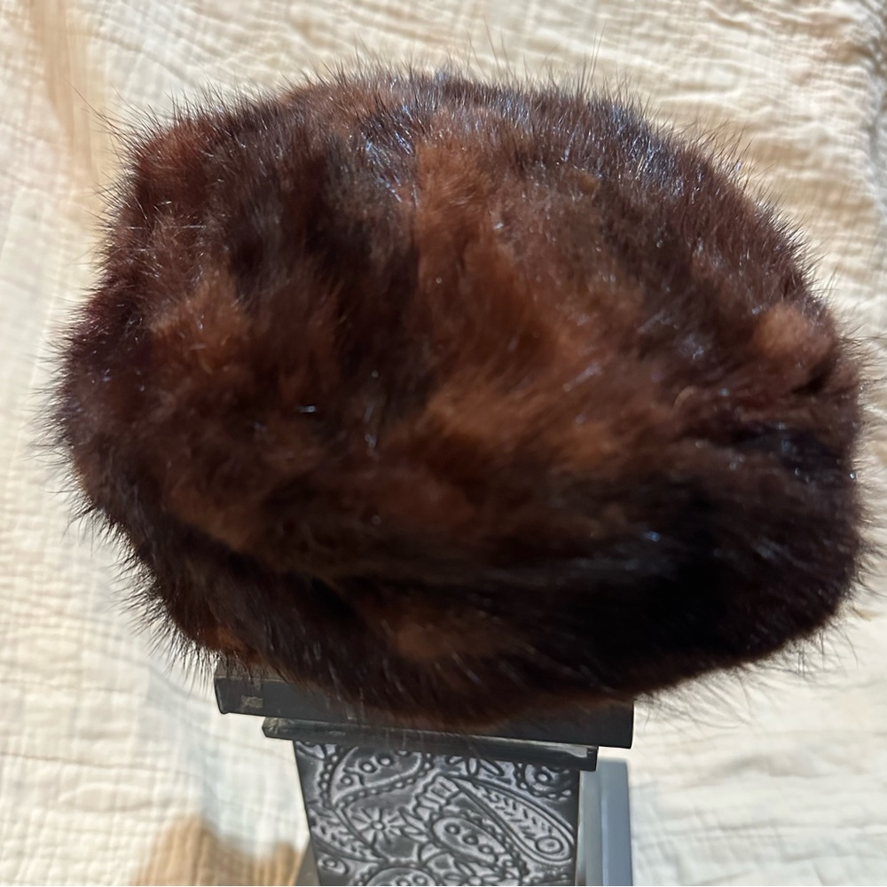 Women's Brown Faux Fur Winter Hat